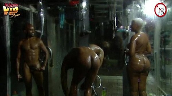 bba shower time in bathroom