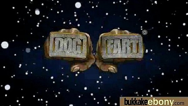 Hot ebony chick love gangbang interracial 1