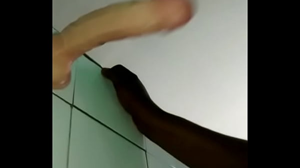 Super hot black ebony girl sucking sex toy