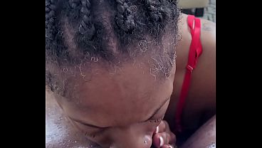 Lalola klitz mouth feels so good on my Hard Black meat